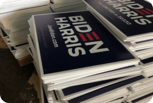 Biden-Harris Presidential election sign, 2020